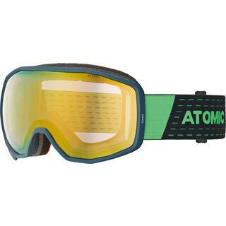 Atomic Count Stereo, blue/green/Lens: pink-yellow stereo - Skibrille