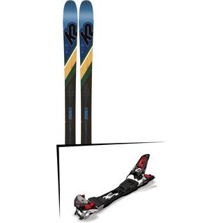 Set: K2 SKI Wayback 84 2019 + Marker F10 Tour black/white/red