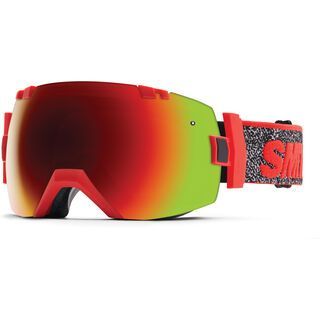 Smith I/Ox + Spare Lens, red archive 1994/red sol-x mirror - Skibrille