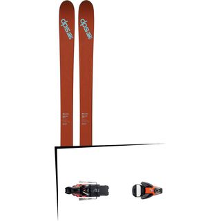 DPS Skis Set: Wailer 105 Pure3 2016 + Salomon STH2 WTR 16