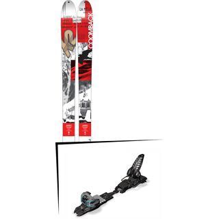 K2 SKI Set: Coomback 104 2016 + Marker Schizo 14