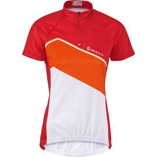 Scott Womens Classic 10 s/sl Shirt, red/orange - Radtrikot