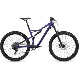 Specialized Stumpjumper FSR Comp 650B 2017, purple/mo green/black - Mountainbike