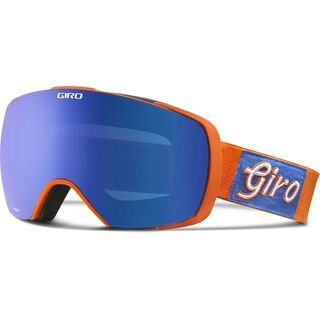 Giro Contact + Spare Lens, ano orange gameday/grey cobalt - Skibrille