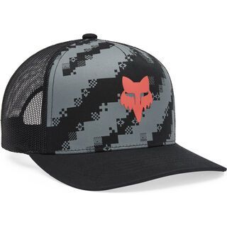 Fox Image Trucker Hat black