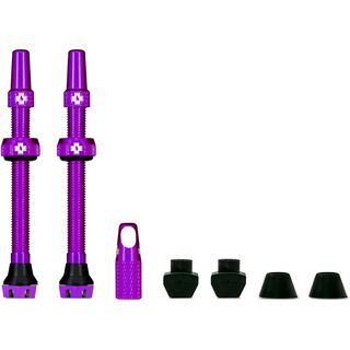 Muc-Off Tubeless Valves V2 - 44 mm purple