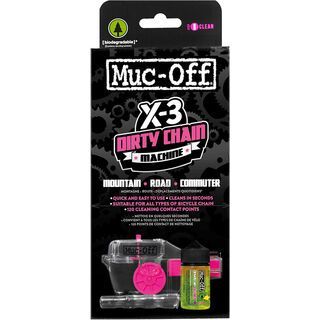 Muc-Off X-3 Dirty Chain Machine inkl. 75 ml Bio Drivetrain Cleaner