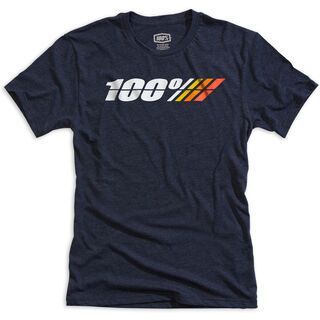 100% Motorrad Tech Tee, navy heather - T-Shirt