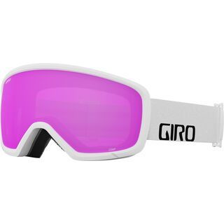 Giro Stomp Amber Pink white wordmark