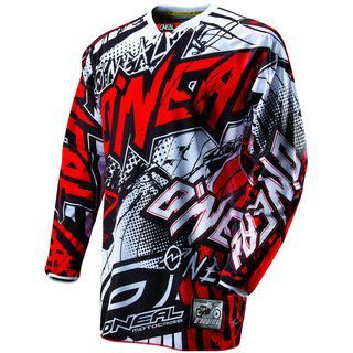 ONeal Hardwear Jersey AUTOMATIC, Schwarz/Rot - Radtrikot