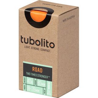 Tubolito Tubo-Road 80 mm - 700C x 18-28 orange