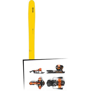 Set: DPS Skis Wailer 112 RP2 Hybrid 2016 + G3 Ion 12 115 mm 2017 - Skiset