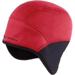 Vaude Bike Windproof Cap III, black/red - Radmütze
