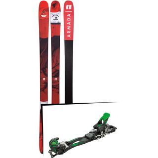 Set: Armada Tracer 88 2019 + Tyrolia Adrenalin 16 solid black flash green