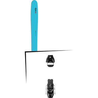 Set: DPS Skis Yvette 112 RP2 2016 + Atomic STH 13 WTR (1681268)