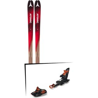 Set: Atomic Backland 78 2018 + Marker Kingpin 13 black/copper