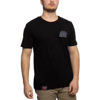 BIKER-BOARDER Strassenschlacht T-Shirt Logo Unisex schwarz