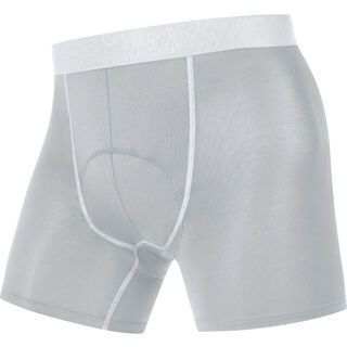Gore Bike Wear Base Layer Boxer Shorts+, titan/white - Innenhose