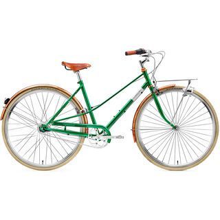 Creme Cycles Caferacer Lady Doppio 2016, emerald green - Cityrad