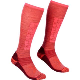 Ortovox Ski Compression Long Socks W blush
