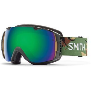 Smith I/O + Spare Lens, disruption/green sol-x mirror - Skibrille