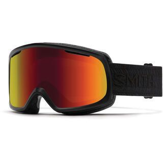 Smith Riot inkl. Wechselscheibe, black/Lens: red sol-x mirror - Skibrille