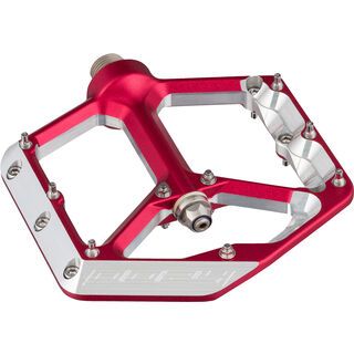 Spank Oozy Trail Pedals, red