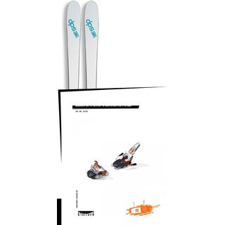 Set: DPS Skis Uschi 85 2017 + Marker Jester 16 (95108S)