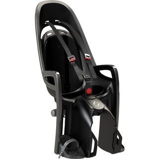 Hamax Zenith mit Gepäckträger-Adapter, grau/schwarz - Kindersitz