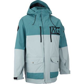 Analog Anthem Jacket , Quarry Grey/Atlantic Blue - Snowboardjacke