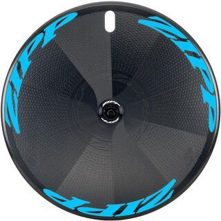 Zipp Super-9 Disc Tubular, schwarz/blau - Hinterrad