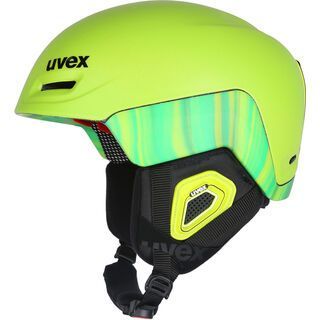 uvex jimm octo+, lime mat - Skihelm