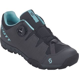 Scott Sport Trail Boa Lady Shoe dark grey/turquoise blue
