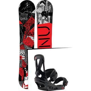 Set: Gnu Carbon Credit 2017 + Burton Custom (1464181S)