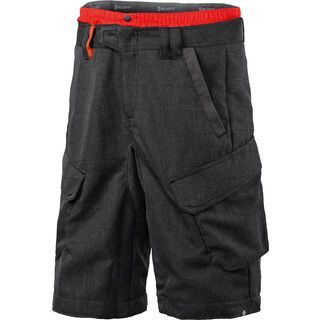Scott Trail 40 ls/fit Shorts, black/tangerine orange - Radhose