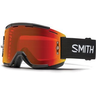 Smith Squad MTB inkl. Wechselscheibe, black/Lens: everyday red mirror - MX Brille