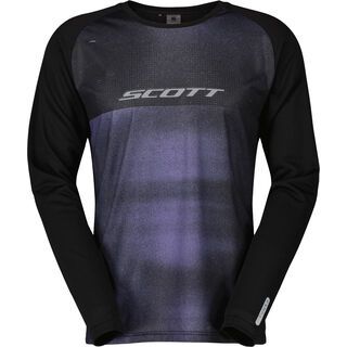 Scott Trail Tuned Long-Sleeve Men's Tee black/swish purple