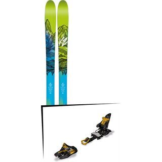 K2 SKI Set: FulLUVit 98 Ti 2016 + Marker Kingpin 10