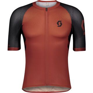Scott RC Premium Climber S/SL Men's Shirt rust red/black