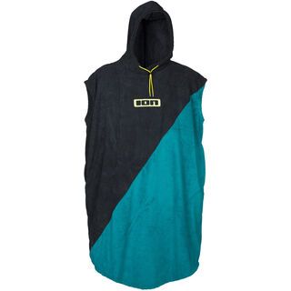 ION Poncho, black/petrol - Poncho