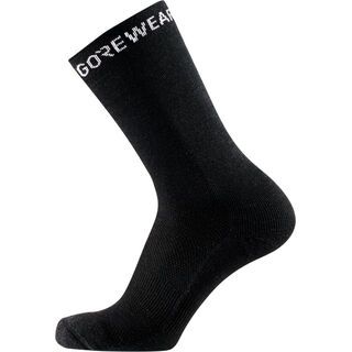 Gore Wear Essential Thermo Socken Mittellang black