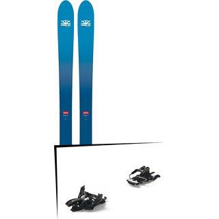 Set: DPS Skis Wailer F106 Foundation 2018 + Marker Alpinist 12 Long Travel black/titanium