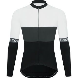 Le Col Sport Tricolour Long Sleeve Jersey black/grey/white