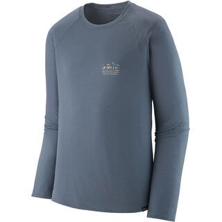 Patagonia Men's Long-Sleeved Capilene Cool Trail Graphic Shirt unity fitz: utility blue