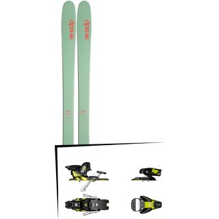 DPS Skis Set: Cassiar 95 Hybrid T2 2016 + Salomon STH2 WTR 13