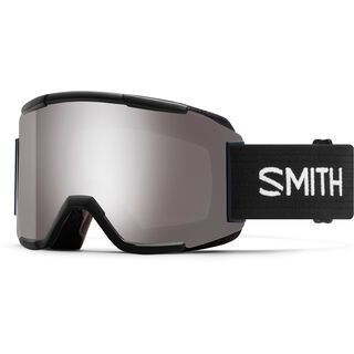 Smith Squad inkl. Wechselscheibe, black/Lens: sun platinum mirror chromapop - Skibrille