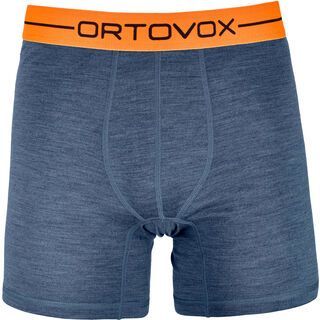 Ortovox 185 Merino Rock'n'Wool Boxer M, night blue blend - Unterhose