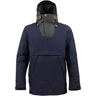Burton Restricted Salt Shaker Jacket, Ballpoint/Grey Wax Denim - Snowboardjacke