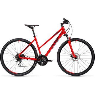 Cube Curve Pro Trapeze 2016, red black - Fitnessbike