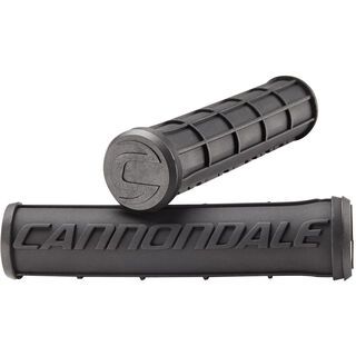 Cannondale Logo Silicone Grips, black - Griffe